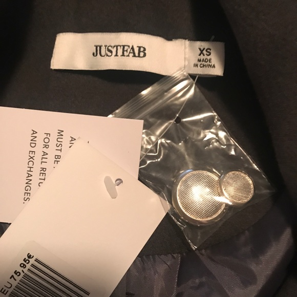 NWT Tornado Gray Naval Peacoat - Picture 4 of 5